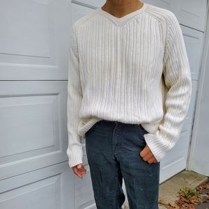 Charter Club White Sweater
